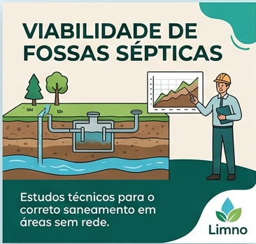 Viabilidade de Fossas Sépticas — Estudos técnicos para o correto saneamento em áreas sem rede